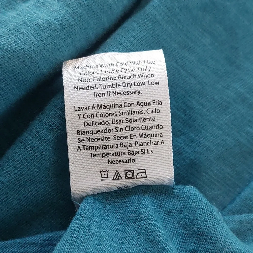 Terra & Sky Teal Dress. Size 1X. So Comfortable . - Picture 7 of 8